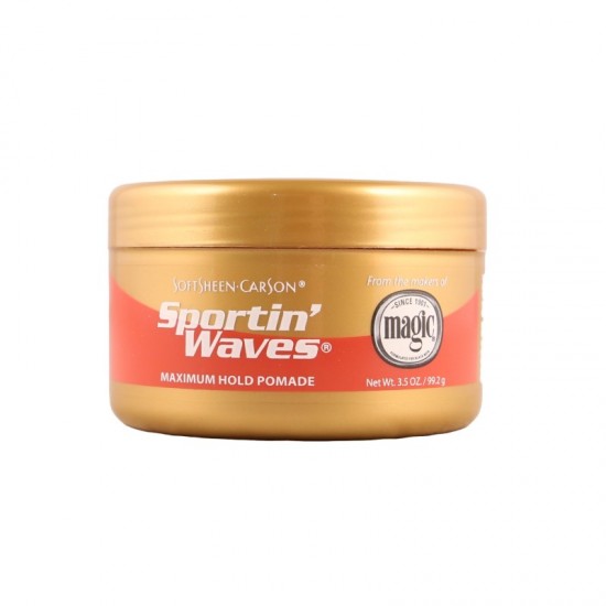 Sportin' Waves Maximum Hold Pomade Gold 3.5oz