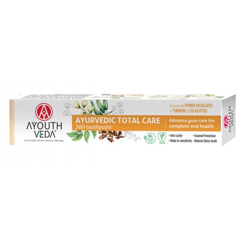 AyouthVeda Ayurvedic Toothpaste 100g Total Care 360 (N)
