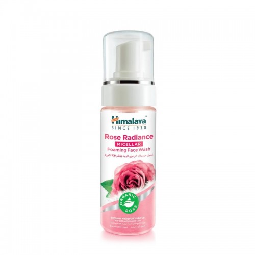 **Himalaya Herbals Foaming Face Wash 150ml Rose Radiant Micellar