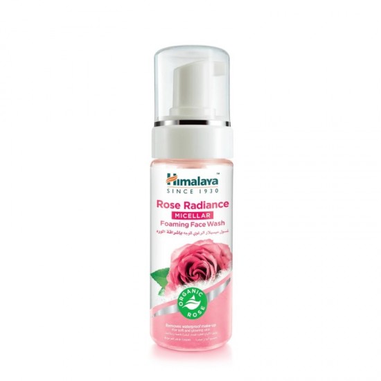Himalaya Herbals Foaming Face Wash 150ml Rose Radiant Micellar