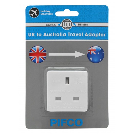 Eurosonic - UK to Australia Travel Adaptor*