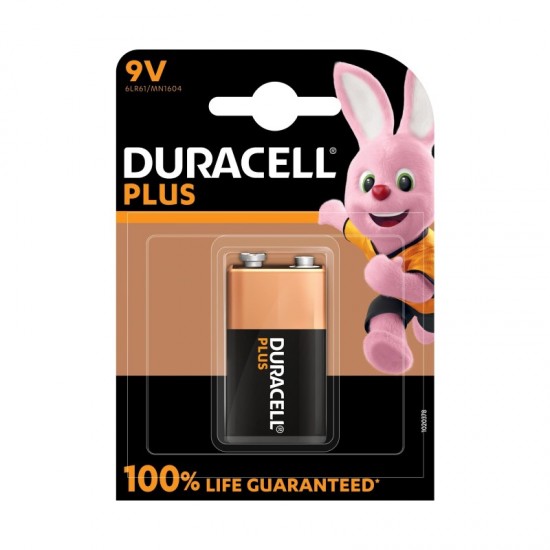 Duracell PLUS Batteries 9V x 1