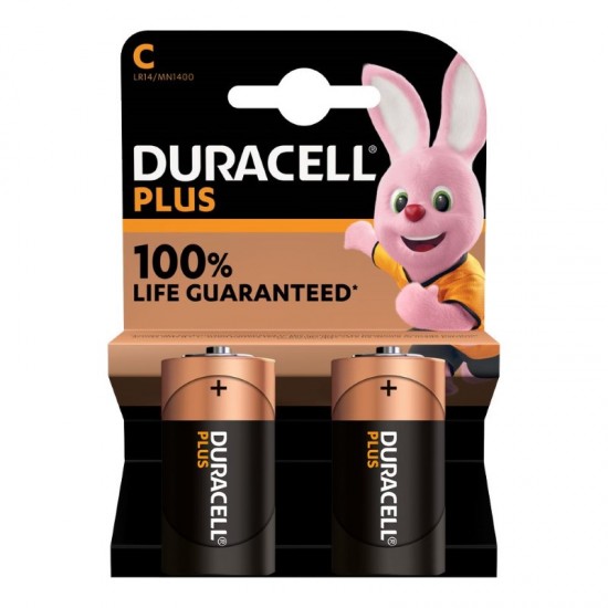 Duracell PLUS Batteries C x 2
