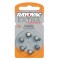 Rayovac Extra Advanced Hearing Aid Batteries 6's 13