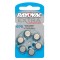 Rayovac Extra Advanced Hearing Aid Batteries 6's 675
