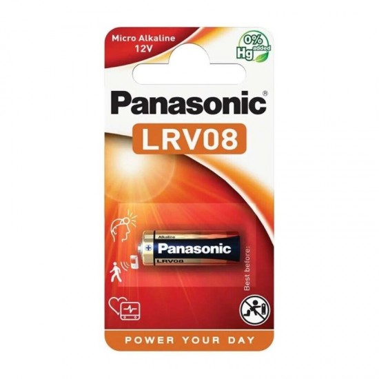 Panasonic Micro Alkaline Batteries 12V LRV08