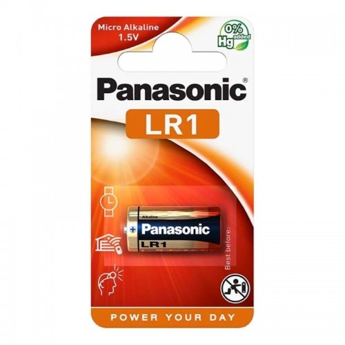 Panasonic Micro Alkaline Batteries 1.5V LR1 (D)