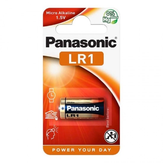 Panasonic Micro Alkaline Batteries 1.5V LR1