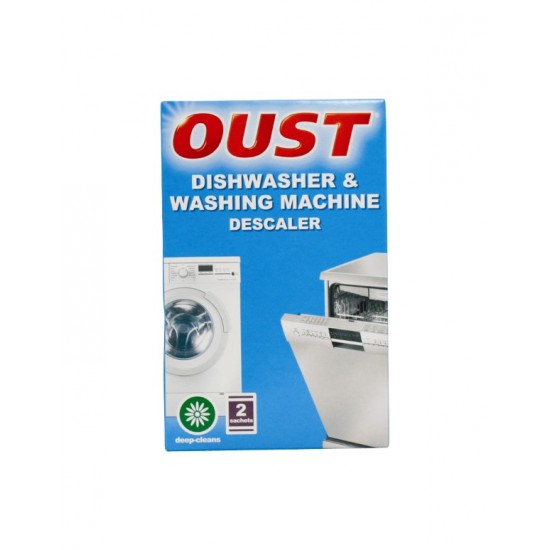 Oust Dishwasher & Washing Machine Descaler Sachets 2's