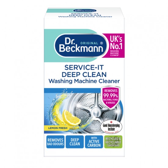 Dr Beckmann Service It - Deep Clean 250gm Washing Machine Cleaner