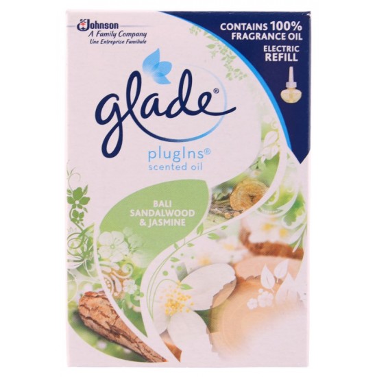 Glade Plug In Refill Bali Sandalwood & Jasmine