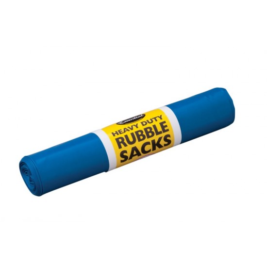 Essential Heavy Duty Sacks 5's Rubble (blue)*