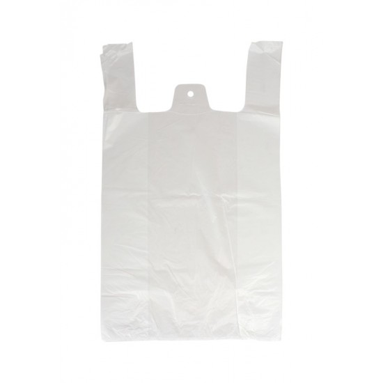 Vest Carrier Bags Medium White (Blizzard)