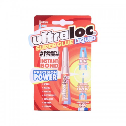 Ultraloc Super Glue 3g Liquid