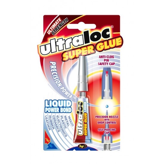 Ultraloc Super Glue 3g Liquid