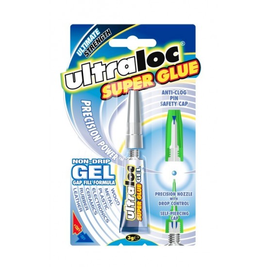 Ultraloc Super Glue 3g Gel