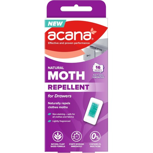 Acana Moth Repellent Sachet 16's (O)