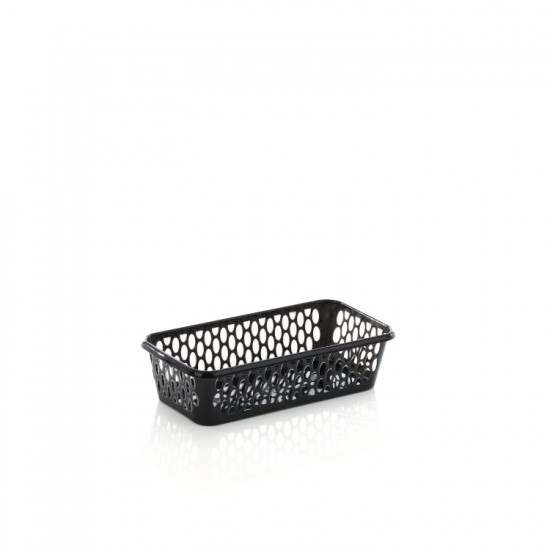 Leecroft Handy Basket Mini 20cm Black