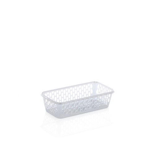 Leecroft Handy Basket Mini 20cm Silver (D)