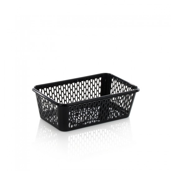 Leecroft Handy Basket Small 25cm Black