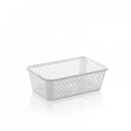 Leecroft Handy Basket Small 25cm Silver