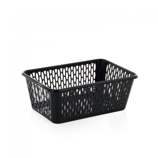 Leecroft Handy Basket Medium 30cm Black