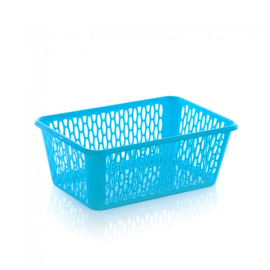 Leecroft Handy Basket Medium 30cm Blue