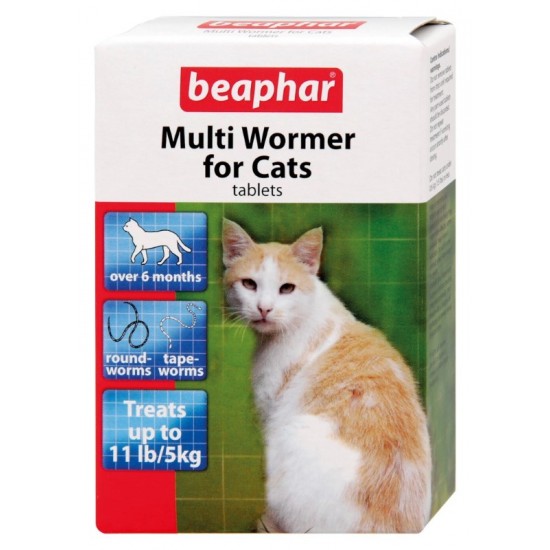 Beaphar Multi Wormer Tablets for Cats