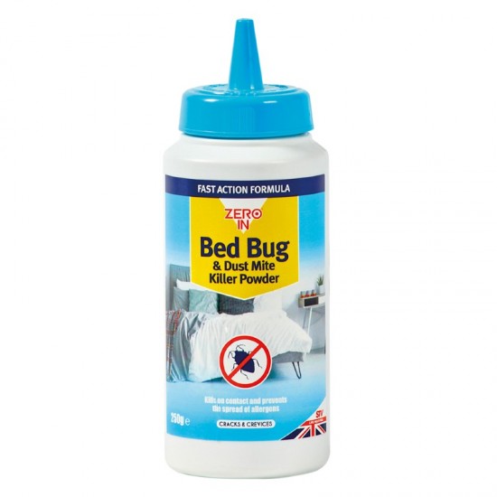 Zero In Bed Bug & Dust Mite Killer Powder 250g