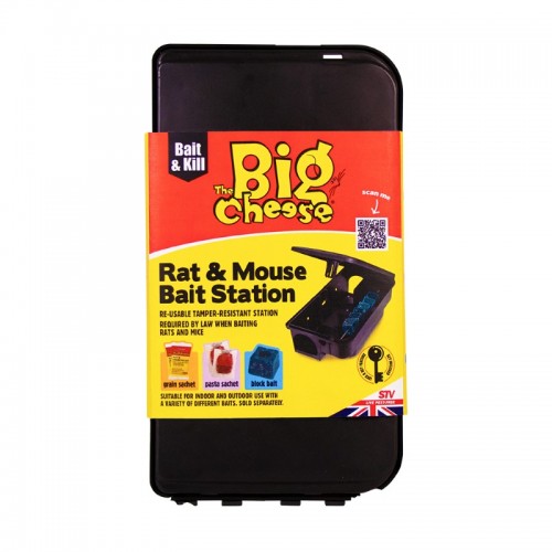 The Big Cheese Rat & Mouse Bait Station (D)