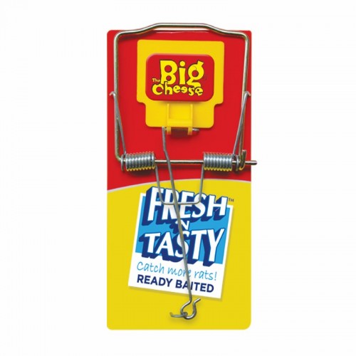 The Big Cheese Baited Mouse Spring Trap 2's