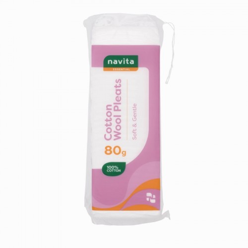 Navita Essential Cotton Wool Pleats 80g (Special Offer)