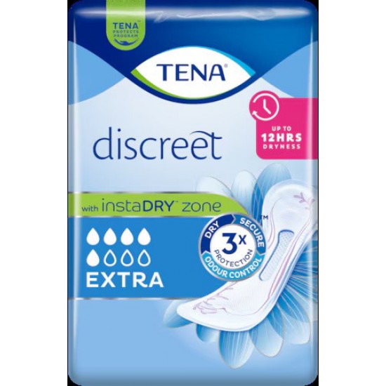 ** Tena Lady Sanitary Pads Extra 10's