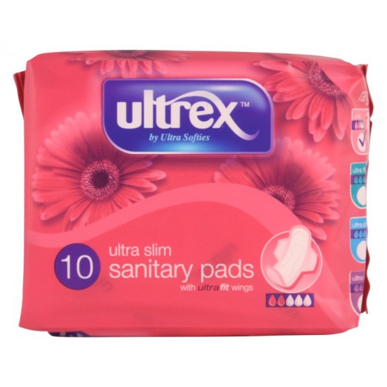 Ultrex Sanitary Ultra Slim 10's