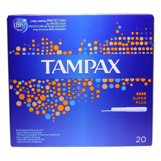 Tampax Super Plus 20's