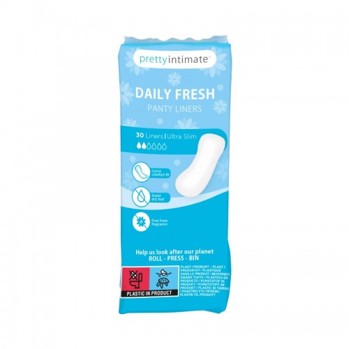 Pretty Intimate Daily Fresh Panty Liners 30's