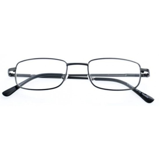 Maddox Reading Glasses Gunmetal 1.75