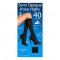 Pretty Legs 40 Denier Knee Highs 2 Pairs One Size Black (D)