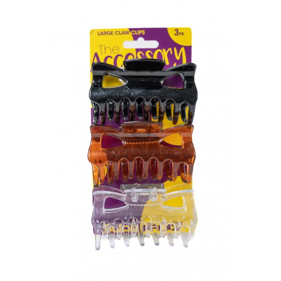 The Accessory Claw Clips 3pk