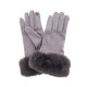 Ladies Suede Effect Gloves Assorted with Faux Fur Trim Ladies Suede Effect Gloves Assorted with Faux Fur Trim