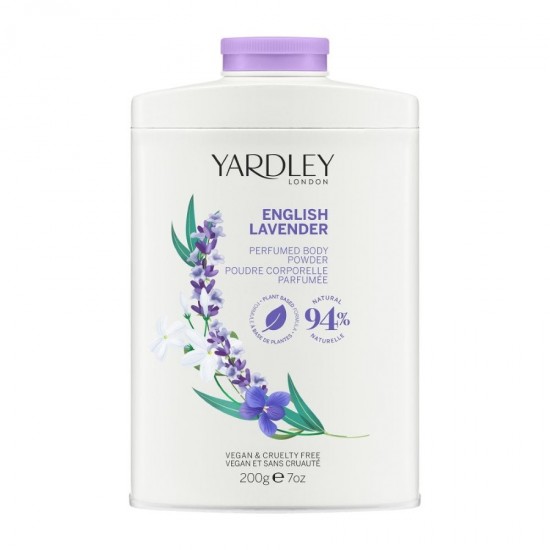 **Yardley English Lavender Perfumed Talc 200g