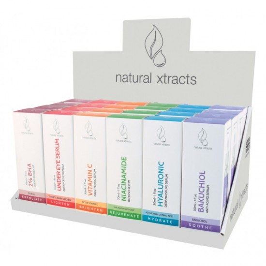 Natural Xtracts Skin Serum Complete CDU (Half Price Special Offer)