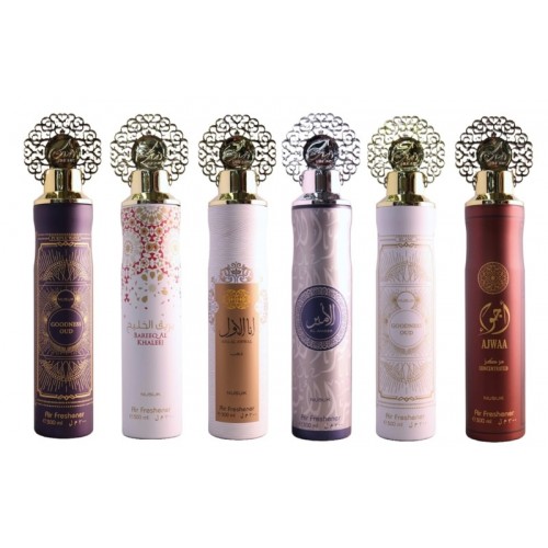 Nusuk Air-Freshener 300ml Assorted 6 Types (Â£2.30 Each, RRP Â£3.99)