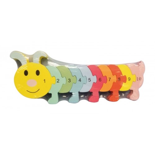 Let's Learn Puzzle Caterpillar LP62048 (D)