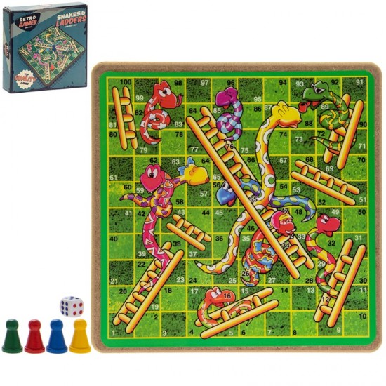 Retro Snakes and Ladders LP62003