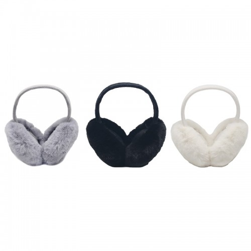 Ear Muff White Grey Black 3 Assorted LP53943 (D)