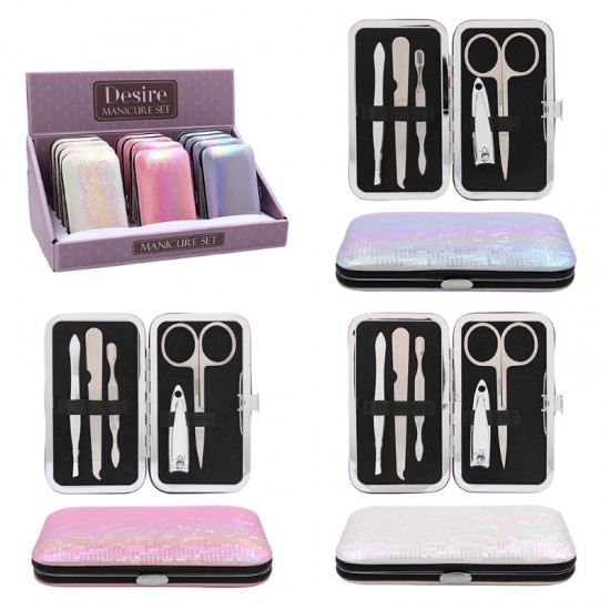 *DISCONTINUED*Desire Shimmer Assorted Manicure Set LP73141
