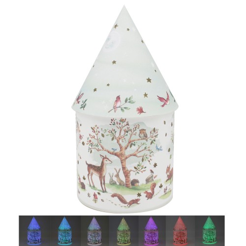 *DISCONTINUED*LED Colour Changing House Forest Friends LP74458