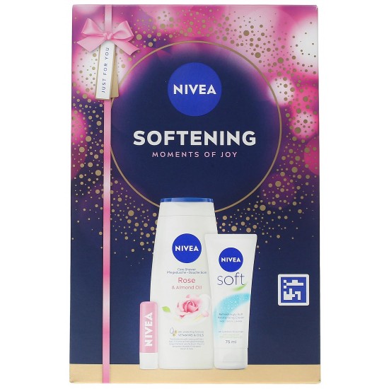 Nivea Softening Moments of Joy 3pc Gift Set (N)
