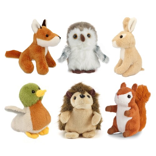Little Living Nature Mini Buddies Assorted 10cm Wildlife (green box)
